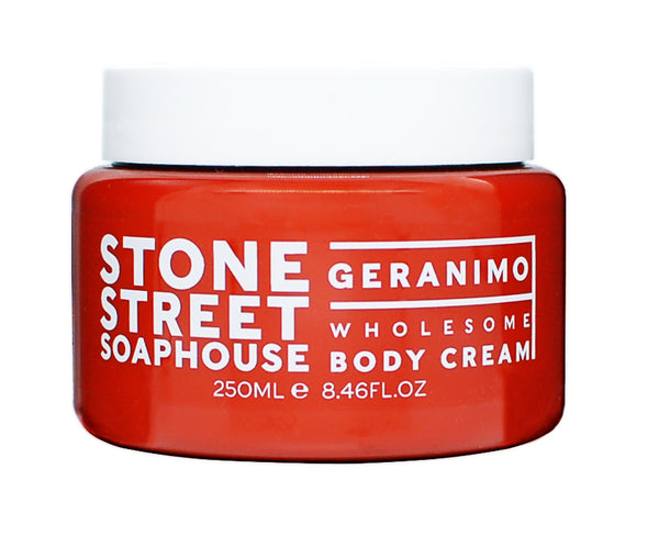 Geranimo Wholesome Body Cream – Stone Street Soaphouse